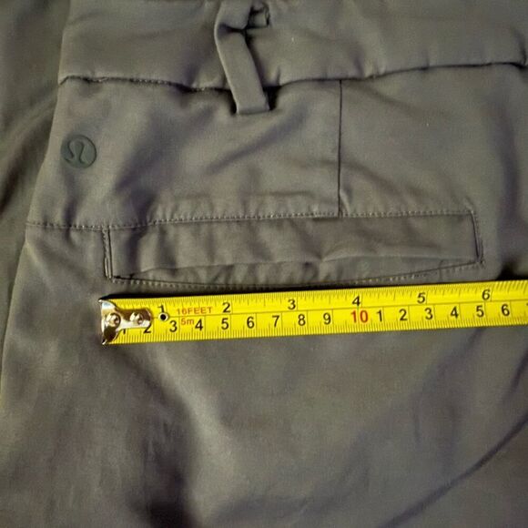 Lululemon Dark gray ABC Men's Classic 5 Pocket Trousers 34 x 32 - Picture 11 of 14